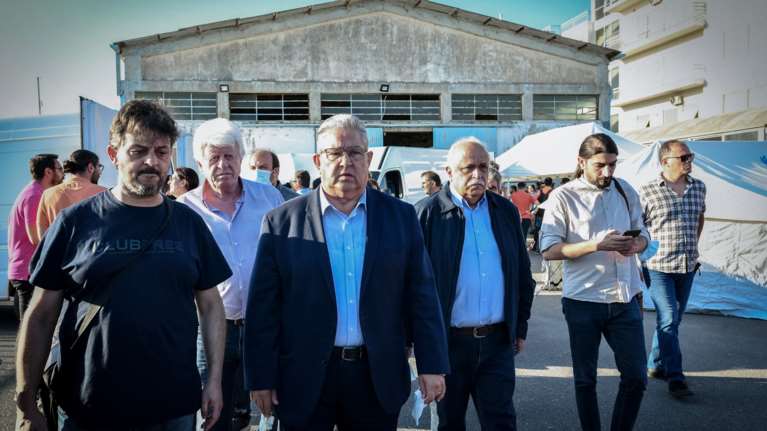 Ο Δ. Κουτσούμπας στην Καλαμάτα για το πολύνεκρο ναυάγιο μεταναστών ανοιχτά της Πύλου