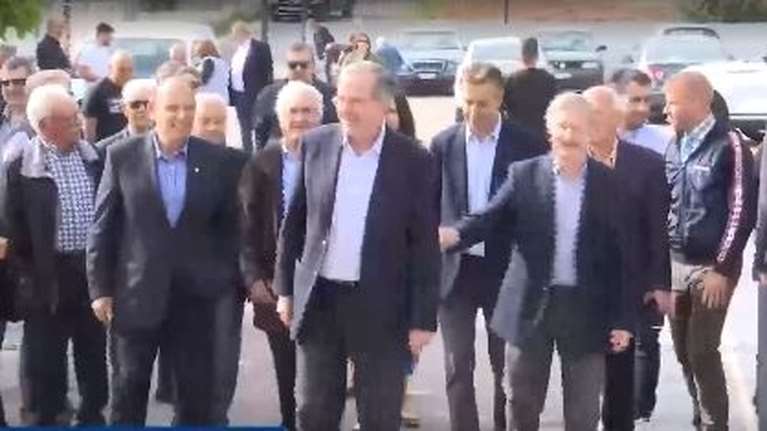 Εκλογές - Λακωνικός ο Αντώνης Σαμαράς ψήφισε στην Πύλο: &quot;Όλα θα πάνε καλά&quot; δήλωσε