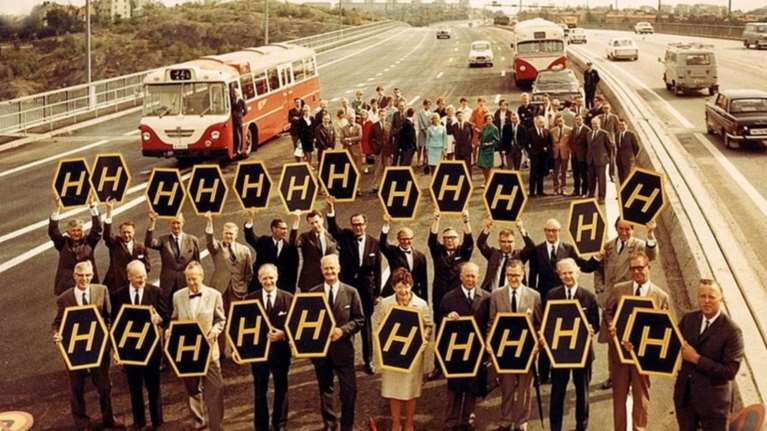 &quot;Ημέρα Η&quot;, όταν η Σουηδία άλλαξε λωρίδα κυκλοφορίας