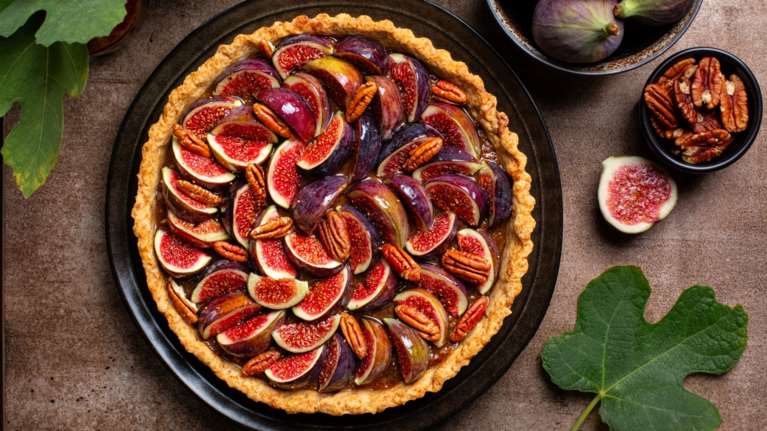 Απίθανο και εύκολο γλυκό: Τάρτα με φρέσκα σύκα και κρέμα αμυγδάλου