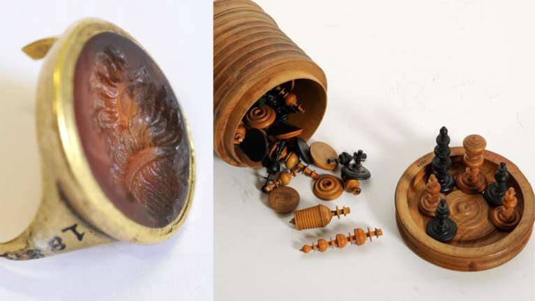 Μια μοναδική έκθεση: Το δαχτυλίδι του Κολοκοτρώνη και το σκάκι του Αλέξανδρου Υψηλάντη [Εικόνες]