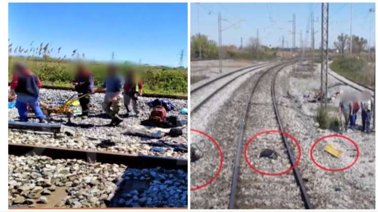 Συνεργείο διόρθωνε βλάβη σε γραμμή, και δεν έκοψαν την κυκλοφορία στα τρένα - Με σφυρίγματα της αμαξοστοιχίας γλίτωσαν οι εργάτες