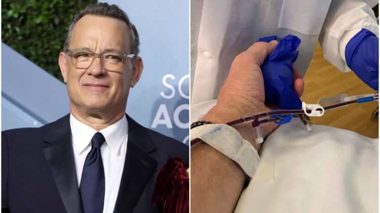 Τομ Χανκς- Ρίτα Γουίλσον: Δωρίζουν πλάσμα αίματος για το εμβόλιο του κορονοϊού και περιγράφουν την εμπειρία [Εικόνες]