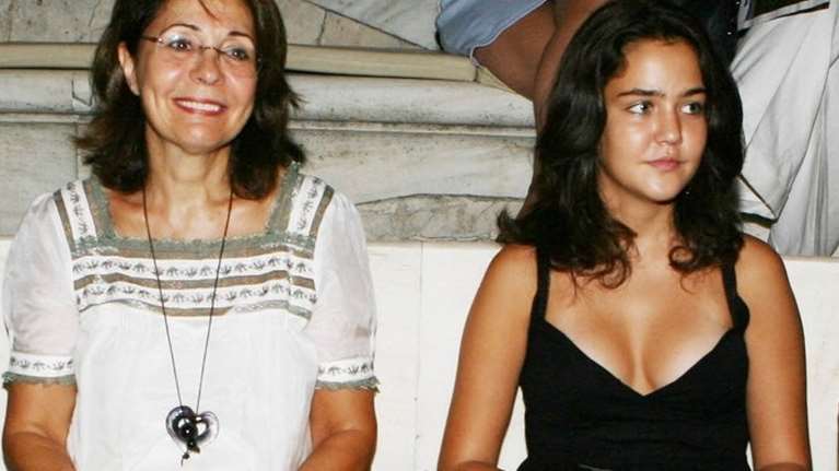 Μαριάννα Κιμούλη - Μαρία Δαμανάκη: H 16χρονη Μαριάννα με την μητέρα της, Μαρία Δαμανάκη στο Ηρώδειο