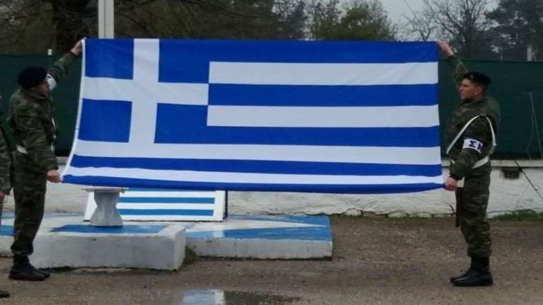 25η Μαρτίου στις Καστανιές Έβρου: Ελληνικά F-16 &quot;έσκισαν&quot; τον ουρανό