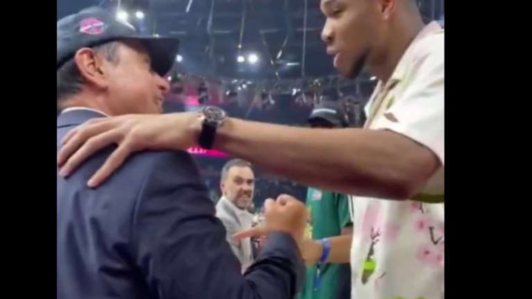 Η ατάκα του Γιάννη Αντετοκούνμπο στον Αταμάν: &quot;Είσαι ο καλύτερος - Θα ήθελα να παίξω για έναν προπονητή σαν εσένα&quot; [βίντεο]