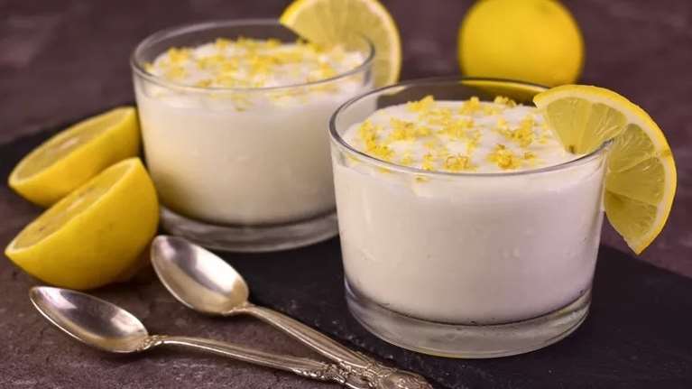 Η πιο εύκολη κρέμα λεμονιού σε ποτηράκι - χωρίς ίχνος ζάχαρης