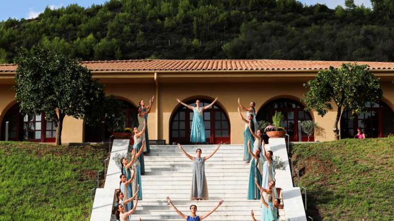 Αρχαία Ολυμπία: Eγκαίνια στις νέες εγκαταστάσεις μετά τις καταστροφικές φωτιές του 2007 [Εικόνες]