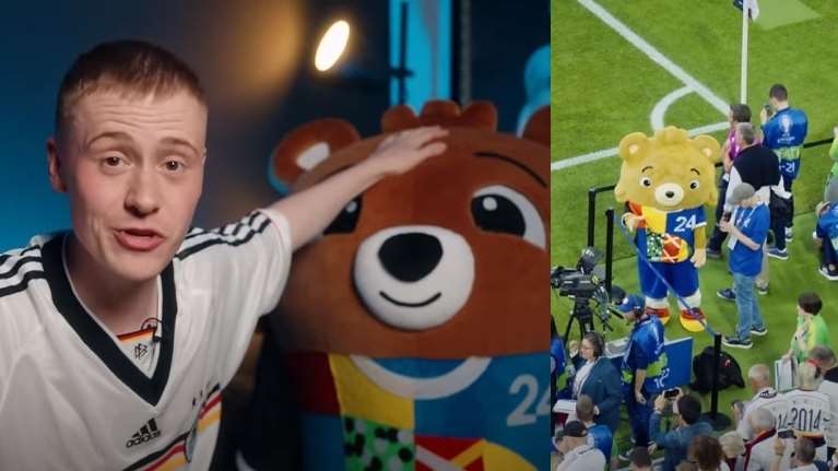 Euro 2024: Youtuber έσπασε για... πλάκα τα μέτρα ασφαλείας- Έφτασε στο χορτάρι ντυμένος μασκότ, με ψεύτικες διαπιστεύσεις