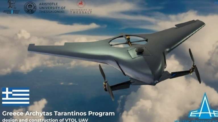 Δεύτερο, πιο σύνθετο, ελληνικό drone: Την Τετάρτη η υπογραφή του μνημονίου συνεργασίας για την παραγωγή του