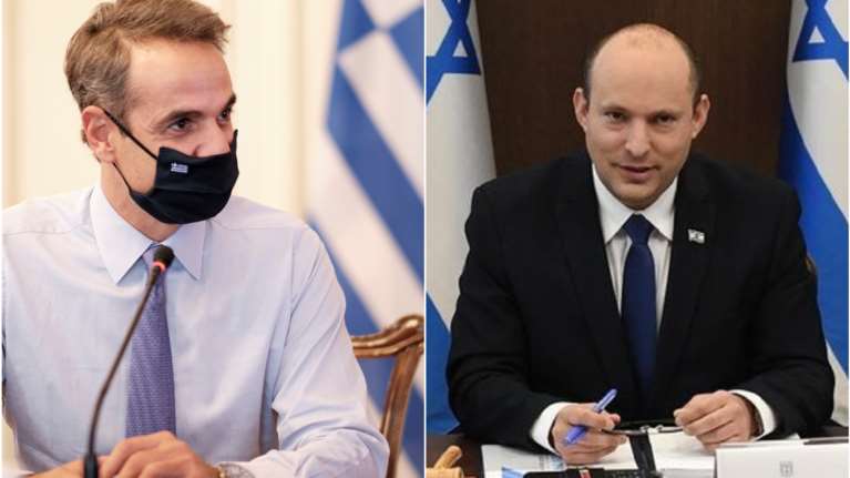 Επικοινωνία Μητσοτάκη - Μπένετ για τις φωτιές: Το ευχαριστώ του πρωθυπουργού για τη βοήθεια του Ισραήλ