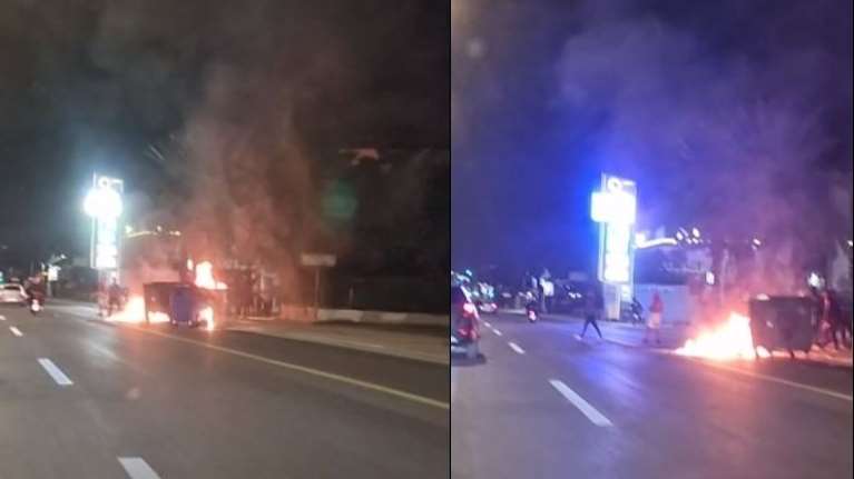 Επεισόδια με Ρομά στο Χαλάνδρι - Πέτρες και φωτιές στο Μενίδι - Ένταση και στη Θεσσαλονίκη