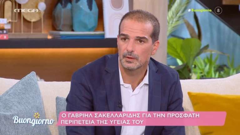 Ο Σακελλαρίδης έριξε άκυρο στον Τσίπρα και μίλησε για την περιπέτεια της υγείας του: &quot;Μου είπε η Ράνια να πάω στο νοσοκομείο&quot;