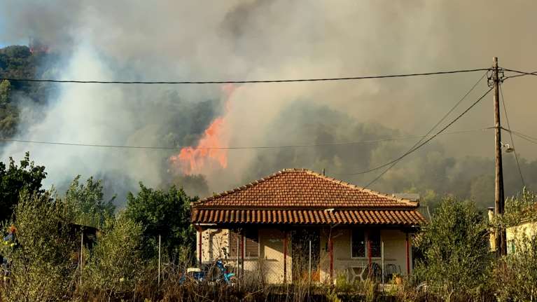 Φωτιά στην Ηλεία: Κρίσιμη κατάσταση στο Λάλα - 24 τραυματίες με εγκαύματα και αναπνευστικά προβλήματα