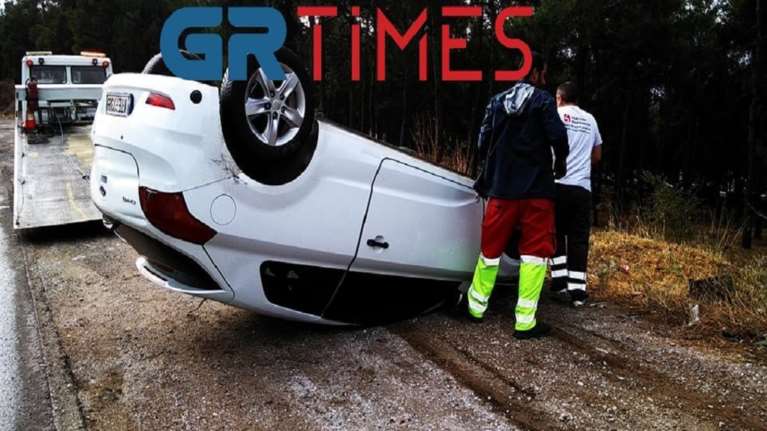 Θεσσαλονίκη: Τέσσερις τραυματίες σε επτά τροχαία ατυχήματα, λόγω βροχής [Εικόνες-Βίντεο]