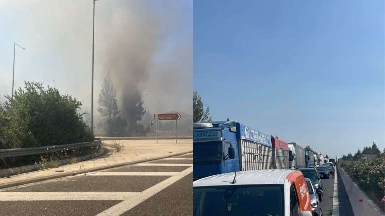 Λάρισα: Φωτιά στον Ευαγγελισμό - Απίστευτο μποτιλιάρισμα με ακινητοποιημένα δεκάδες ΙΧ