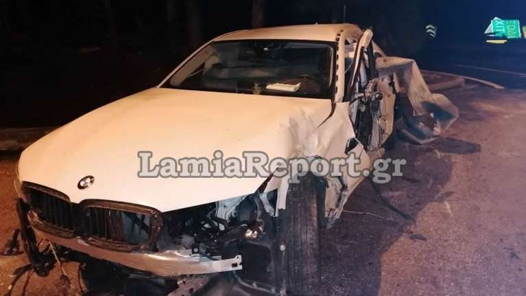 Χάρος στη Λαμία: Μεθυσμένος οδηγός πήγαινε ανάποδα στην εθνική με σβηστά φώτα - Προκάλεσε ατύχημα [εικόνες]