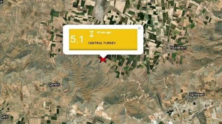 Τουρκία: Ισχυρή σεσιμική δόνηση 5,1 Ρίχτερ στο Ικόνιο