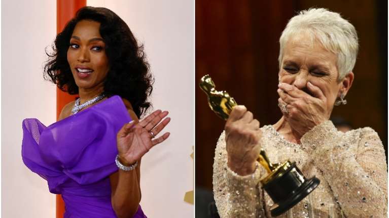 "Στράβωσε" η Αντζελα Μπάσετ - Η viral αντίδραση στο Οσκαρ της αντιπάλου της, Τζέιμι Λι Κέρτις