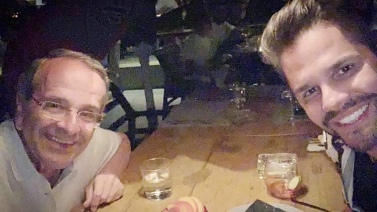 Το δείπνο του Τσαλίκη με τον Αντώνη Σαμαρά στο Λουτράκι - Η ανάρτηση στο Instagram