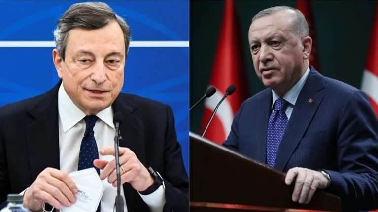 Τηλεφωνική επικοινωνία Ντράγκι - Ερντογάν για Αφγανιστάν  και G20