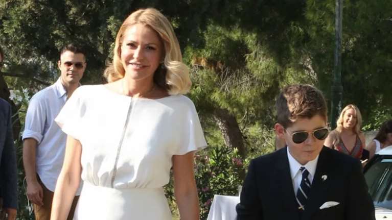 Στη βάφτιση του Μάξιμου Κωστόπουλου: Η Τζένη Μπαλατσινού σε φωτογραφίες από τα παλιά