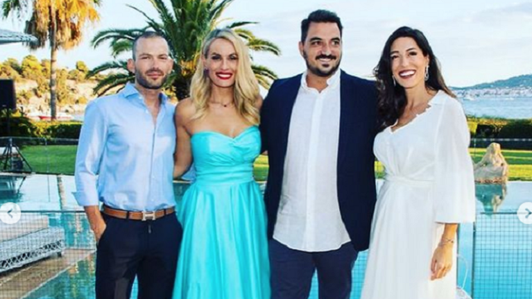 Φλορίντα Πετρουτσέλι: Νέες φωτογραφίες από τη βάφτιση του γιου της με νονά την Ελεονώρα Μελέτη