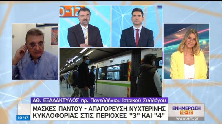 Κορονοϊός - Μαύρη πρόβλεψη Εξαδάχτυλου: Εως και 10.000 κρούσματα αν δεν προσέξουμε [Βίντεο]