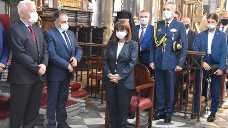 Μήνυμα Σακελλαροπούλου σε Άγκυρα: "Η προκλητικότητα και η επιθετικότητα δεν μας πτοούν"