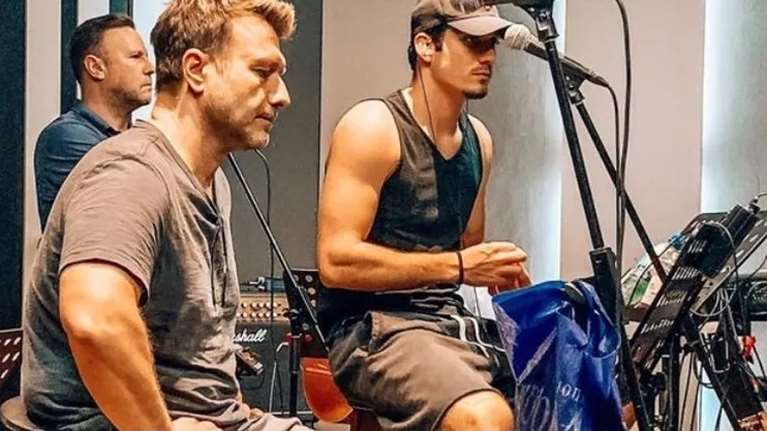 Γιώργος Κακοσαίος: Στο Ηρώδειο με την όμορφη σύντροφό του