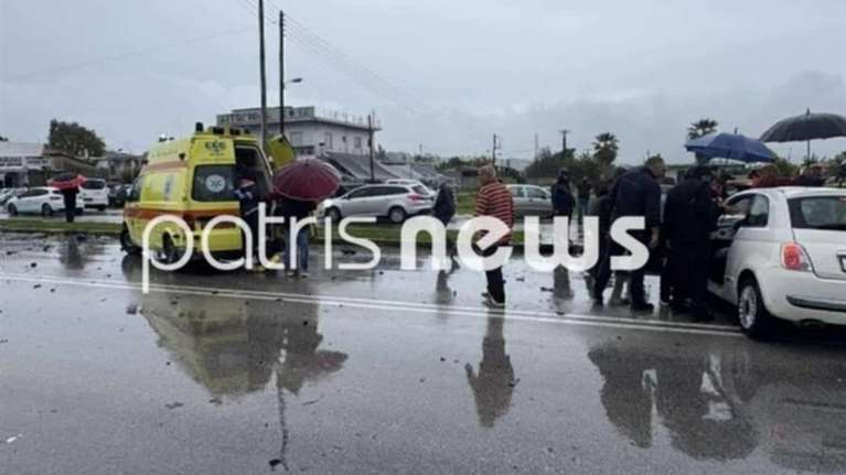 Σοβαρό τροχαίο στην Πατρών-Πύργου: Σοκαριστικές εικόνες από καραμπόλα με 7 τραυματίες