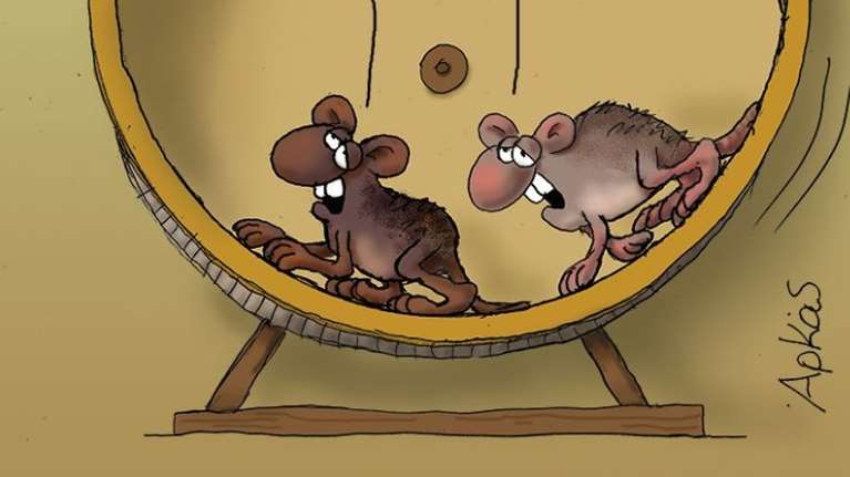 Αρκάς: Το νέο σκίτσο με την... πικρή πραγματικότητα