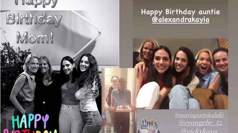 Βίκυ Καγιά: Το πάρτι γενεθλίων στη μαμά της Αλεξάνδρα και οι κούκλες ανιψιές της [Εικόνες - Βίντεο]