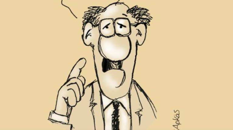 Η "μπηχτή" του Αρκά για την εξέλιξη του ανθρώπου μέχρι σήμερα