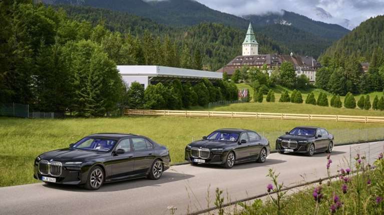 H BMW ετοιμάζει θωρακισμένη αμιγώς ηλεκτρική BMW i7