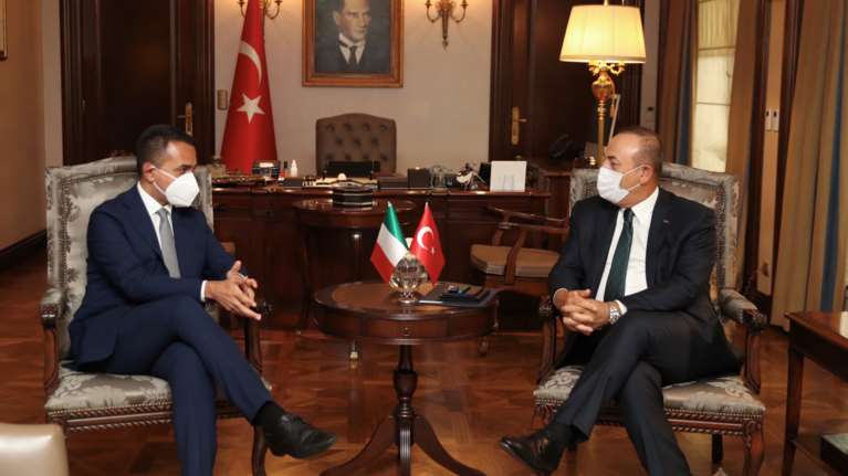 Συνεργασία με την Ιταλία και στην Αν. Μεσόγειο θέλει ο Τσαβούσογλου -Τι απάντησε για τα κοιτάσματα ο Ντι Μάιο