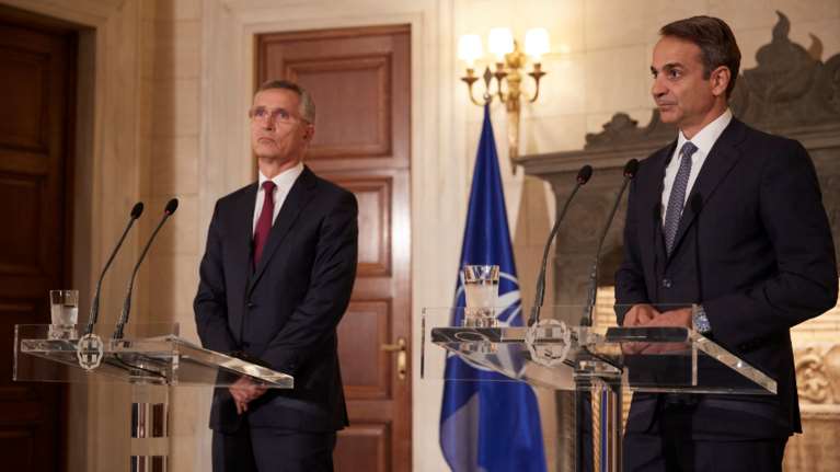 Μητσοτάκης σε NATO: Η τουρκική συμπεριφορά υποσκάπτει τη σταθερότητα στην Νοτιοανατολική πτέρυγα