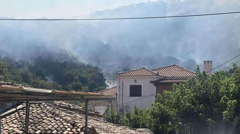 Μεσσηνία: Μάχη σε δύο μέτωπα μεταξύ Πετραλώνων και Μαγγανιακού από ισχυρές πυροσβεστικές δυνάμεις