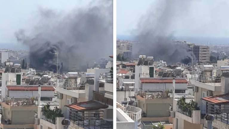 Πυρκαγιά σε υποσταθμό της ΔΕΗ στη Δάφνη - Διακοπές ρεύματος και στον Βύρωνα [εικόνες]