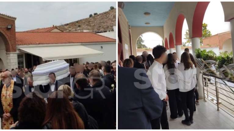 Θρήνος στην κηδεία της 15χρονης Ιωάννας, που έφυγε μέσα σε νυχτερινό κέντρο στα Τρίκαλα- Πώς την αποχαιρέτησαν οι συμμαθητές της