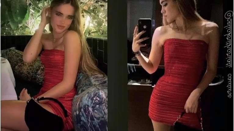 Ειρήνη Τσάκου: Η κούκλα κόρη της Σήλιας Κριθαριώτη με κόκκινο σούπερ μίνι στο Ντουμπάι