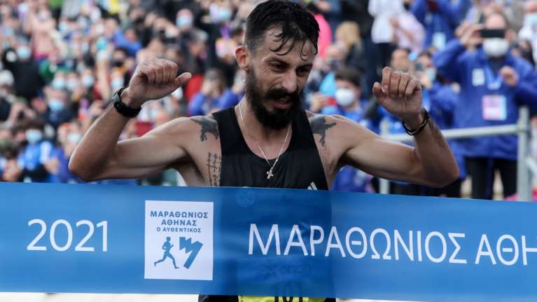Μαραθώνιος 2021: Νικητής ο Κώστας Γκελαούζος με ατομικό ρεκόρ [εικόνες]