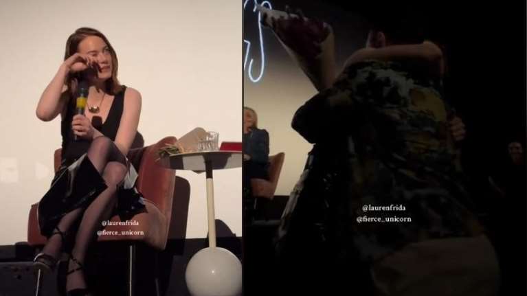 Έκλαψε η Έμα Στόουν με την εξομολόγηση θαυμαστή της με αυτισμό- Κατέβηκε από την σκηνή και τον πήρε αγκαλιά