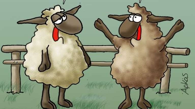 Αρκάς: Η... ωμότητα του αρνιού ενόψει Πάσχα και ο επικός διάλογος [εικόνα]