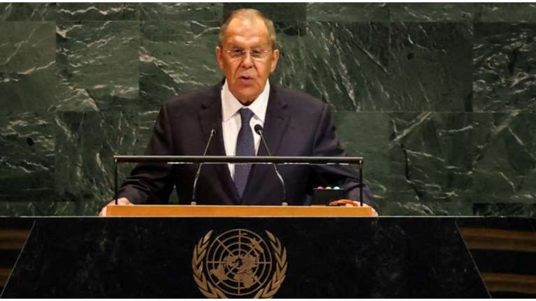 &quot;Τεντώνει το σχοινί&quot; με ΕΕ και ΝΑΤΟ η Ρωσία: Δριμεία επίθεση Λαβρόφ σε Ισραήλ από το βήμα του ΟΗΕ - Στήριξη σε Ιράν