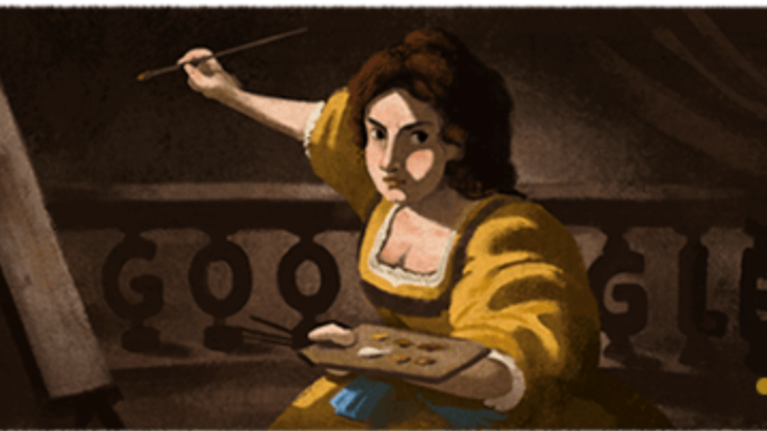 Στην Αρτεμίζια Τζεντιλέσκι αφιερωμένο το σημερινό doodle της Google