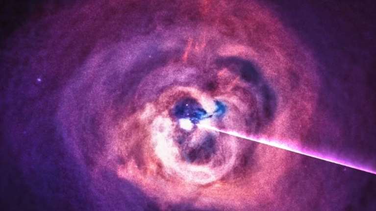 NASA: Στη δημοσιότητα το &quot;απόκοσμο ουρλιαχτό&quot; μιας μαύρης τρύπας του Διαστήματος [Βίντεο]