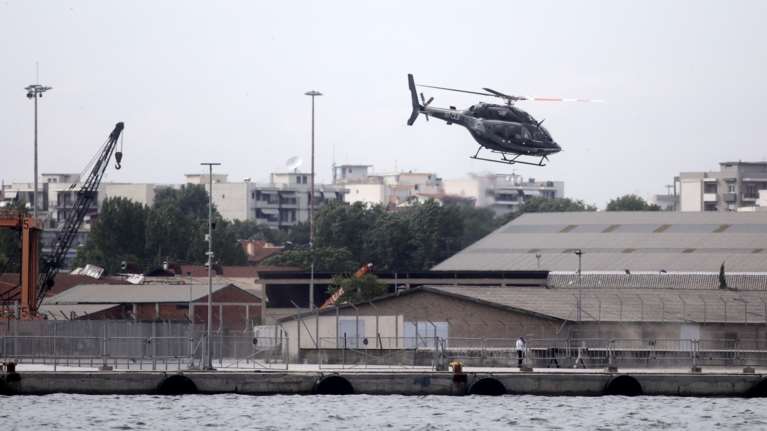 Σύγκρουση φορτηγών πλοίων στο λιμάνι της Θεσσαλονίκης