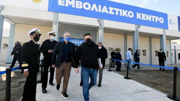 Στην Κέρκυρα το Σάββατο ο Ν. Χαρδαλιάς για να επισκεφθεί το νέο mega εμβολιαστικό κέντρο