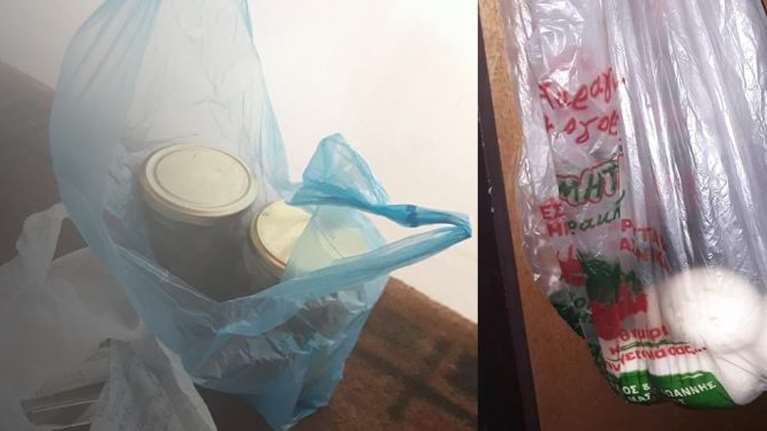 Ηράκλειο: Με όπλο την ανθρωπιά απέναντι στον κορονοϊό - Αφήνουν &quot;καλούδια&quot; σε οικογένεια που νοσεί